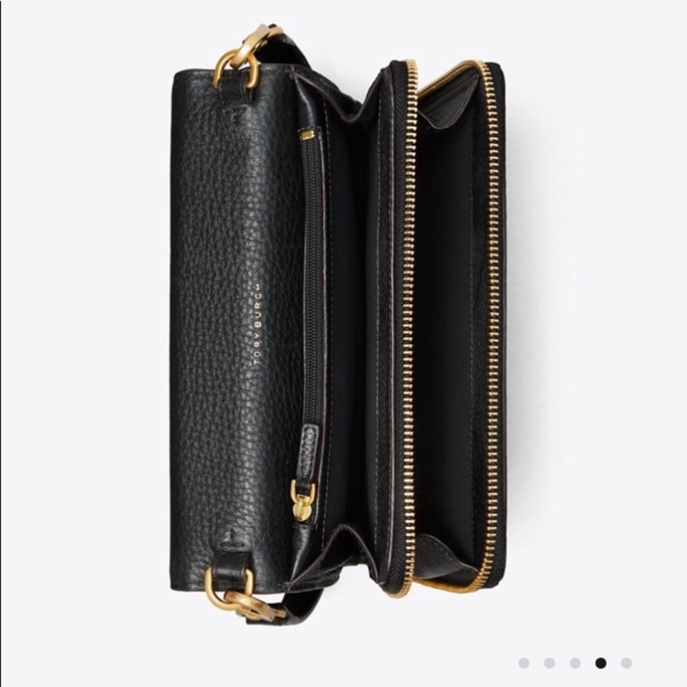 Tory Burch McGraw flat wallet crossbody bag - Picture 2 of 15